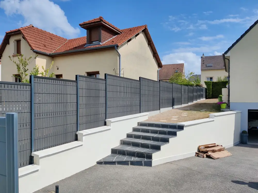 Création de clôture - DAP Paysagiste à Reims (14)