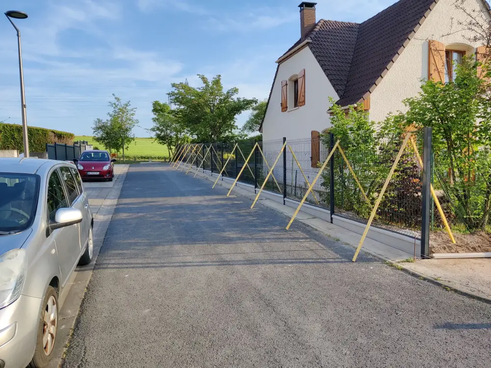 Création de clôture - DAP Paysagiste à Reims (17)