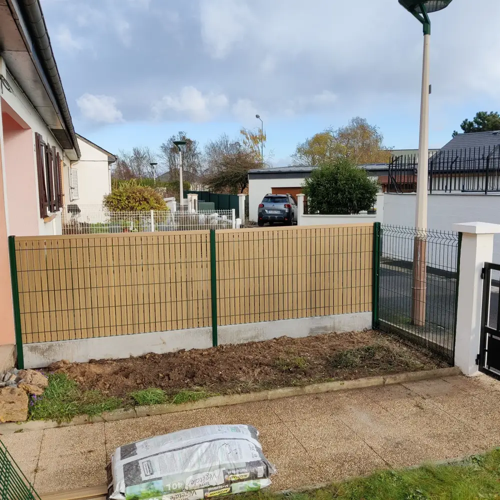 Création de clôture - DAP Paysagiste à Reims (19)